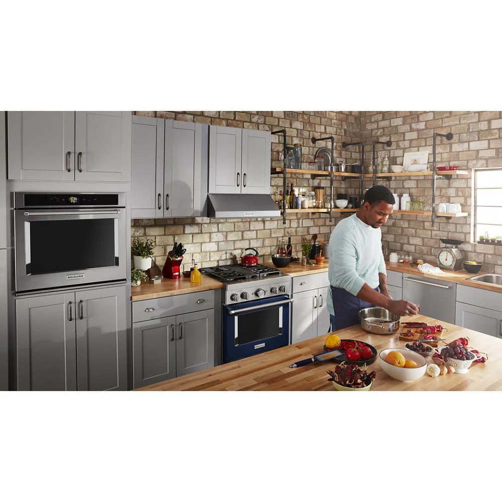KFDC500JIB KitchenAid® 30'' Smart Commercial-Style Dual Fuel Range with 4 Burners - Image 17