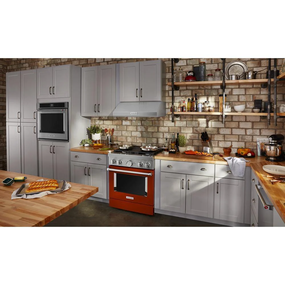 KFDC500JSC KitchenAid® 30'' Smart Commercial-Style Dual Fuel Range with 4 Burners - Image 15