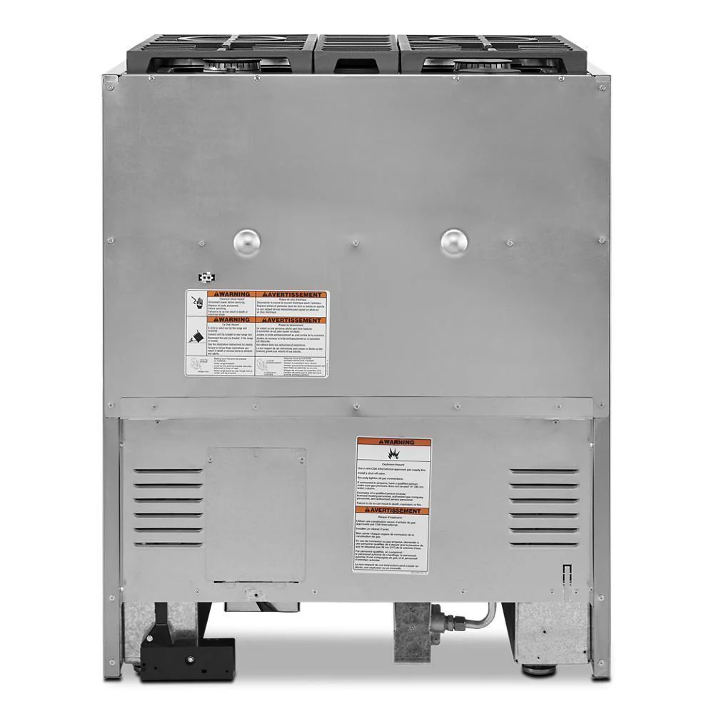 KFDC500JSC KitchenAid® 30'' Smart Commercial-Style Dual Fuel Range with 4 Burners - Image 3