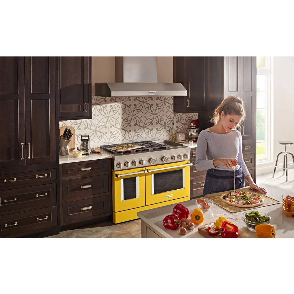 KFDC558JYP KitchenAid® 48'' Smart Commercial-Style Dual Fuel Range with Griddle - Image 18
