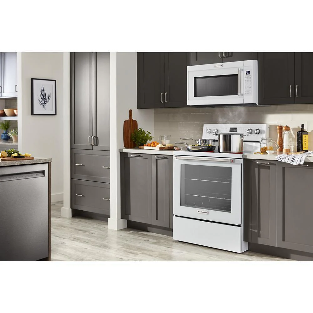 Kitchenaid KFEG500EWH 30-Inch 5-Element Electric Convection Range - Image 14