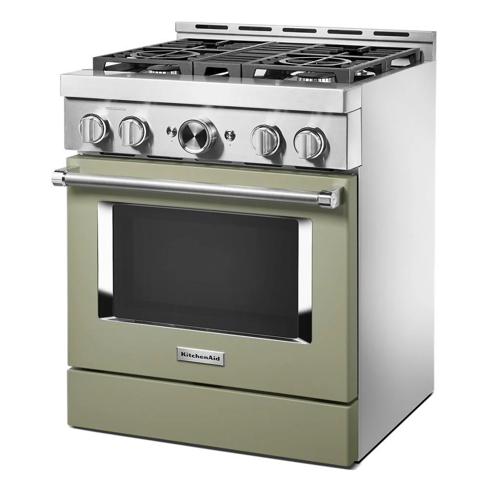 KFGC500JAV KitchenAid® 30'' Smart Commercial-Style Gas Range with 4 Burners - Image 4