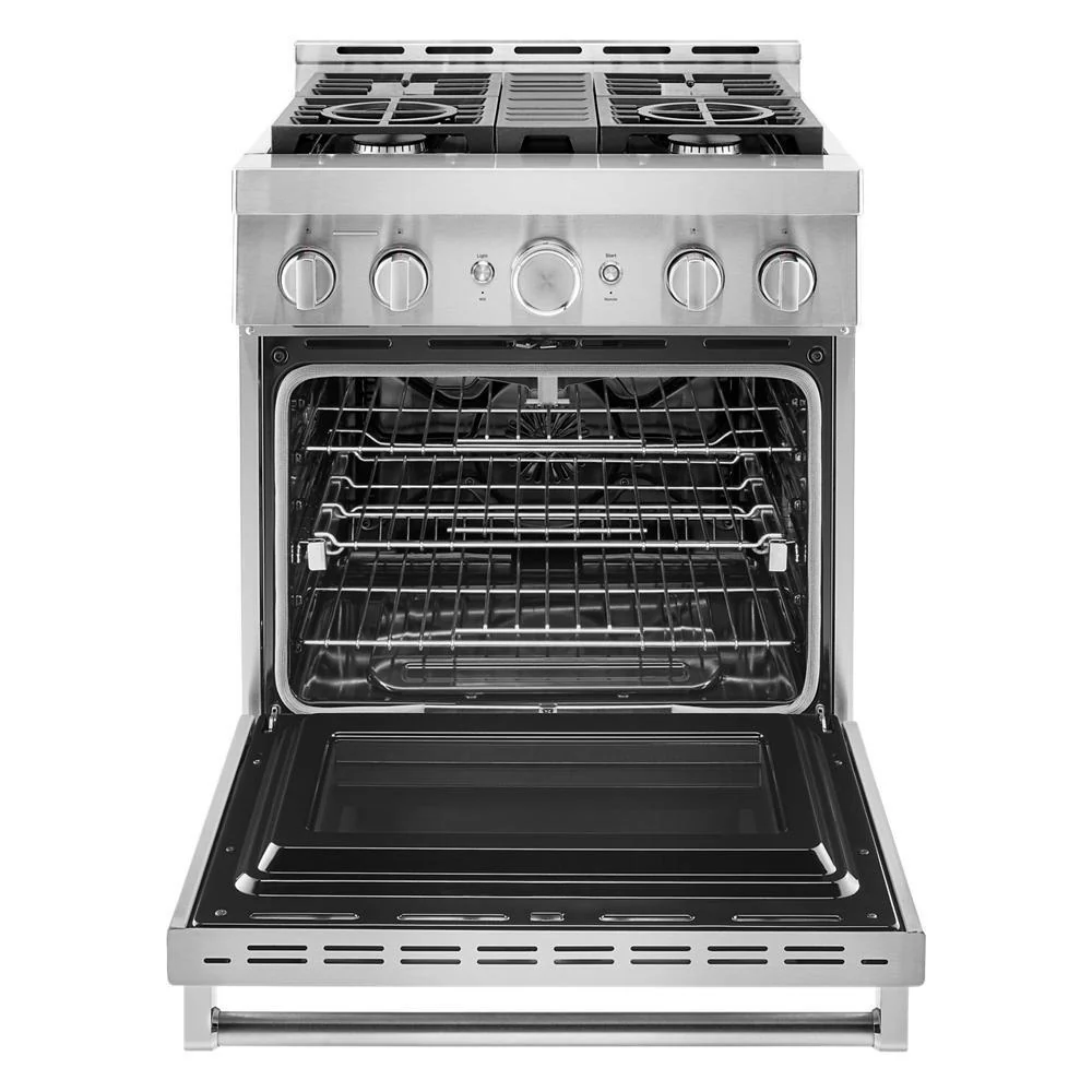 KFGC500JSS KitchenAid® 30'' Smart Commercial-Style Gas Range with 4 Burners - Image 7