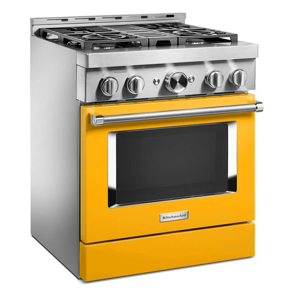KFGC500JYP KitchenAid® 30'' Smart Commercial-Style Gas Range with 4 Burners - Image 5