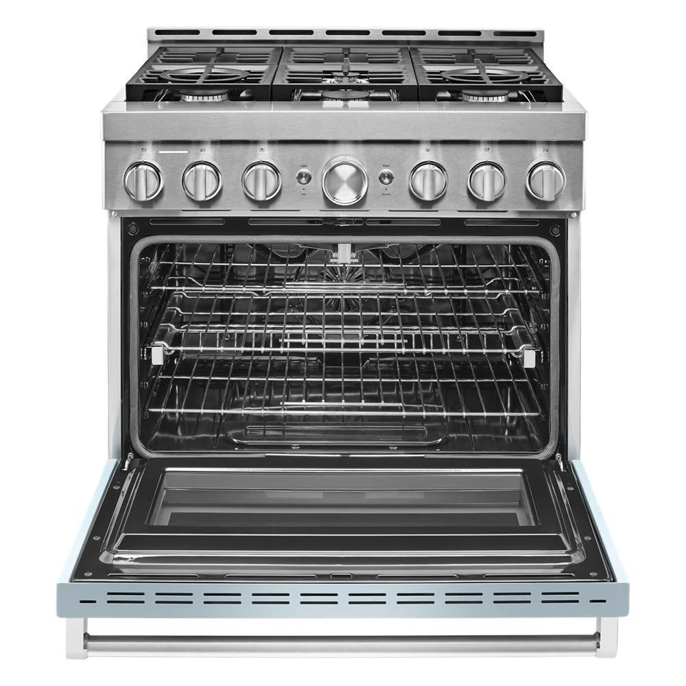 KFGC506JMB KitchenAid® 36'' Smart Commercial-Style Gas Range with 6 Burners - Image 7