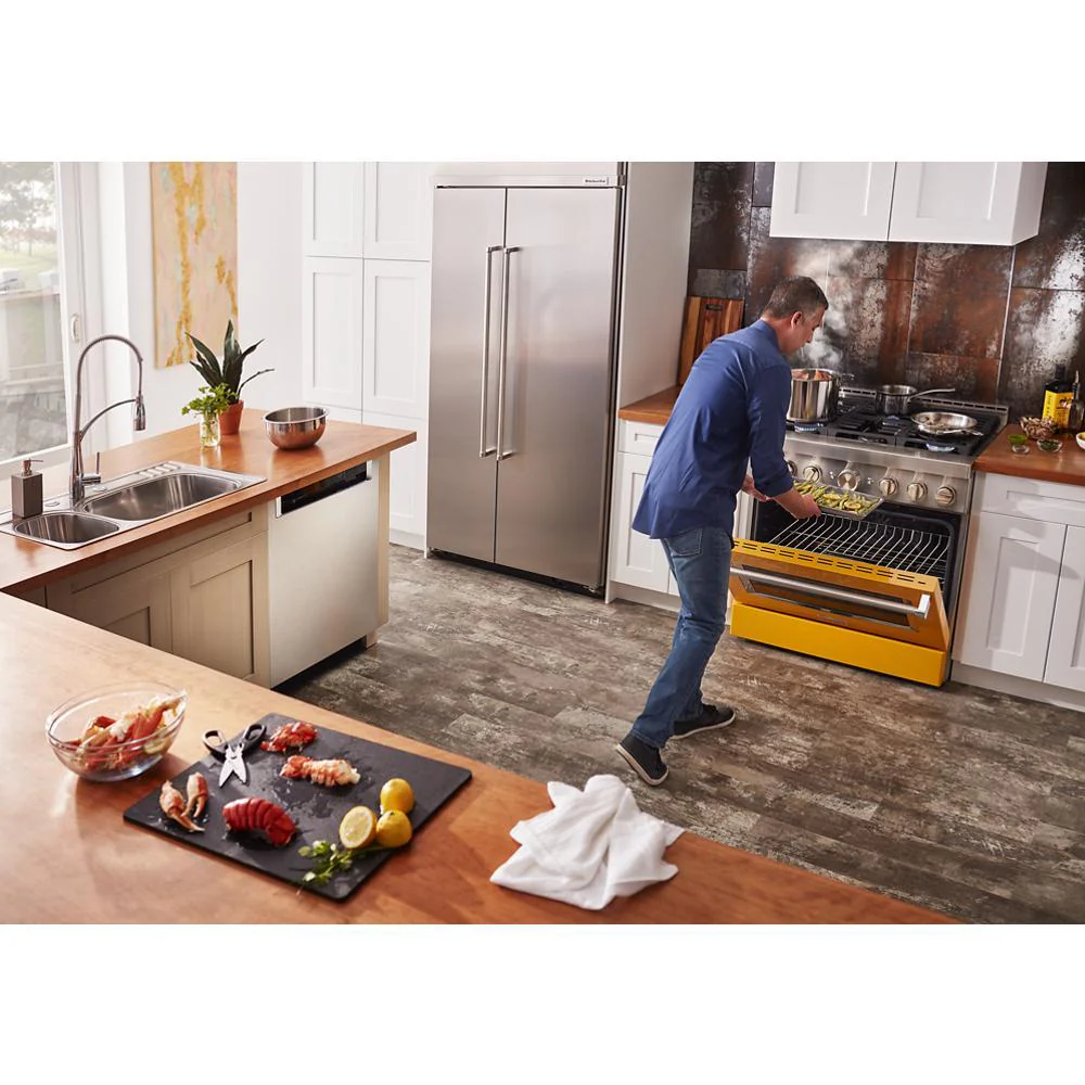 KFGC506JYP KitchenAid® 36'' Smart Commercial-Style Gas Range with 6 Burners - Image 13