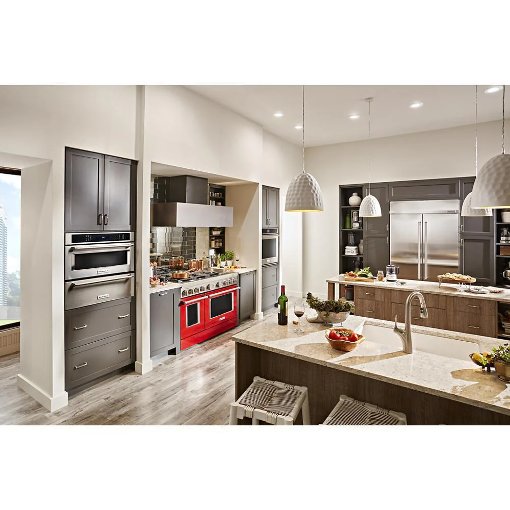 KFGC558JPA KitchenAid® 48'' Smart Commercial-Style Gas Range with Griddle - Image 10