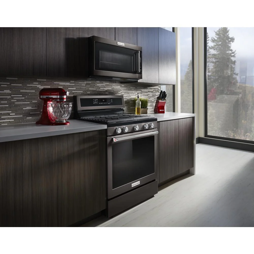 Kitchenaid KFGG500EBS 30-Inch 5-Burner Gas Convection Range - Image 19