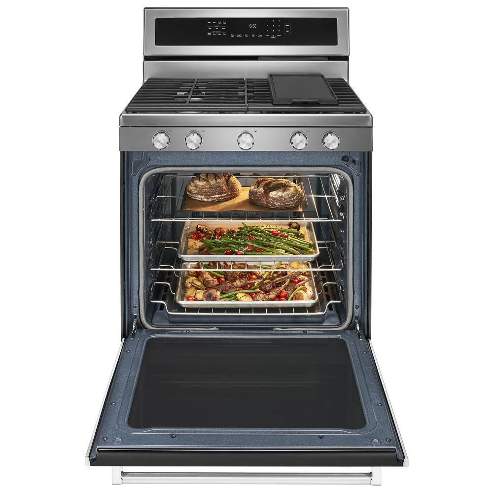Kitchenaid KFGG500ESS 30-Inch 5-Burner Gas Convection Range - Image 11