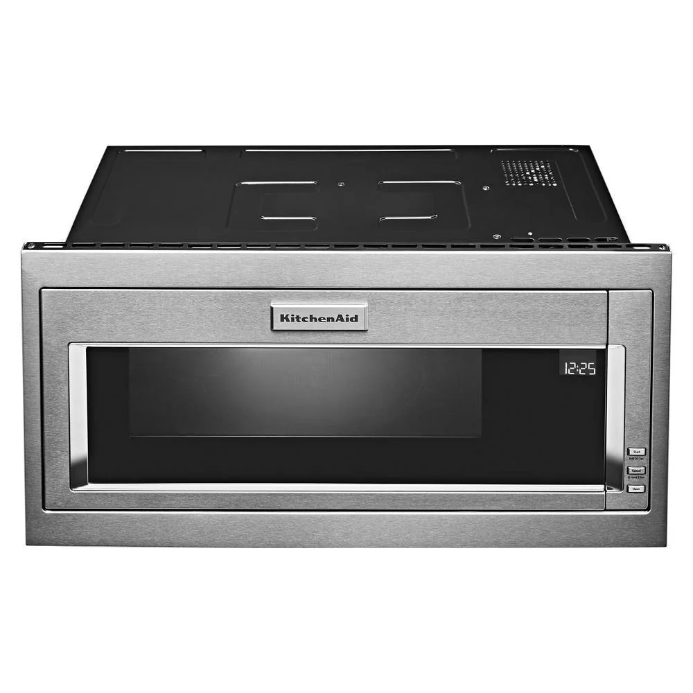 Kitchenaid KMBT5011KSS 1000 Watt Built-In Low Profile Microwave with Slim Trim Kit - Image 2