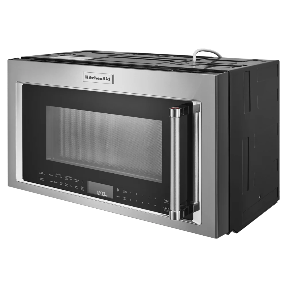 Kitchenaid KMHP519ESS 30" 1200-Watt Microwave Hood Combination with Convection Cooking - Image 9