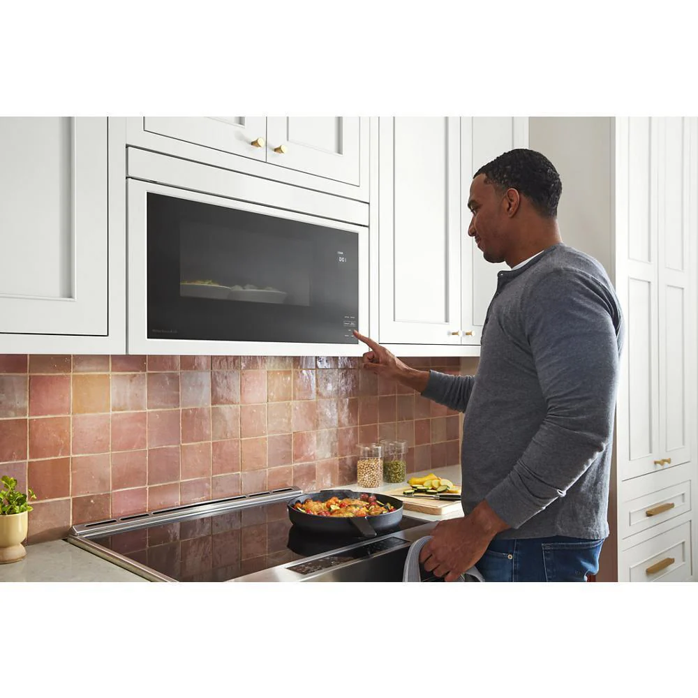 Kitchenaid KMMF330PWH Over-The-Range Microwave with Flush Built-In Design - Image 10