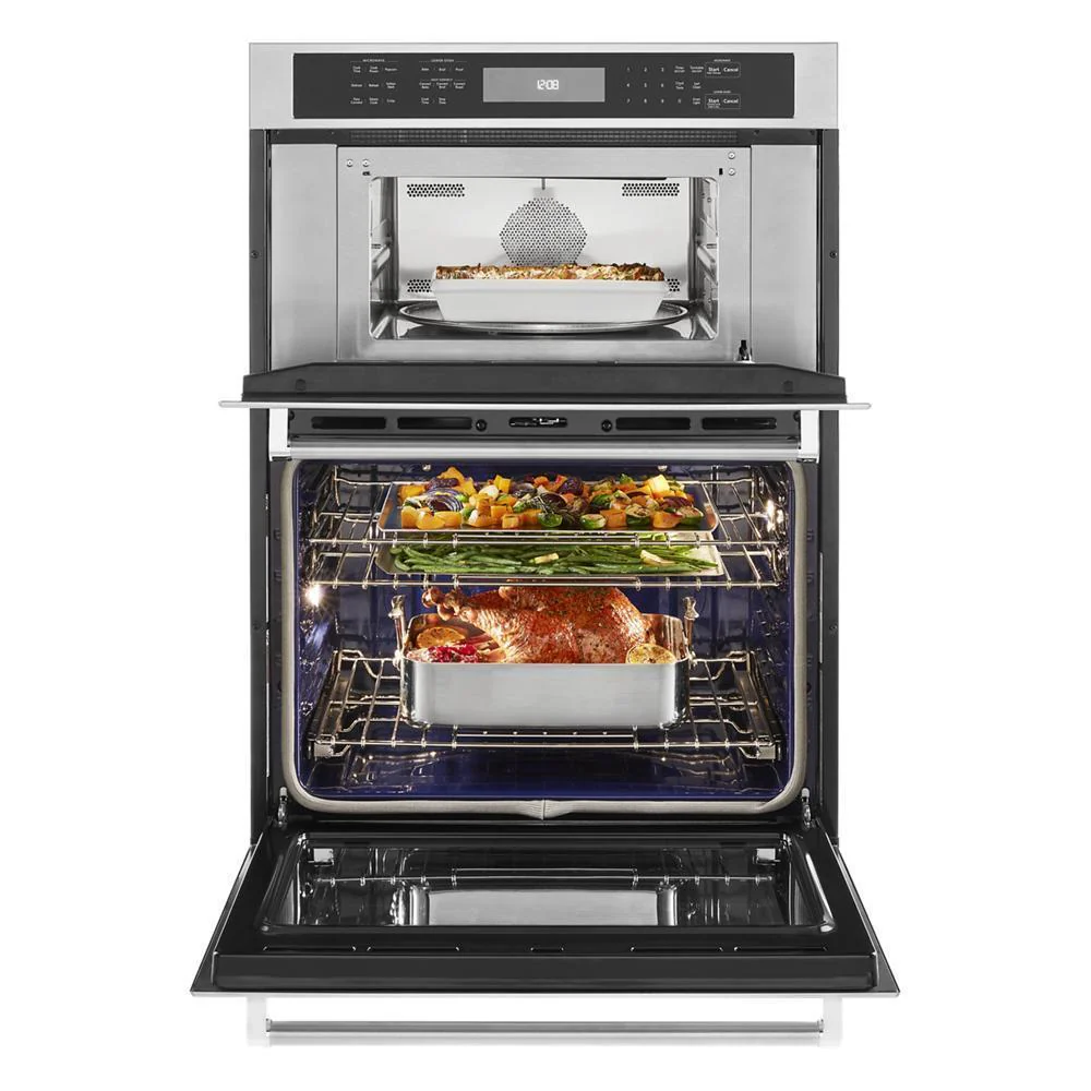 KITCHENAID 30" Combination Wall Oven with Even-Heat(TM) True Convection (Lower Oven) - Image 7