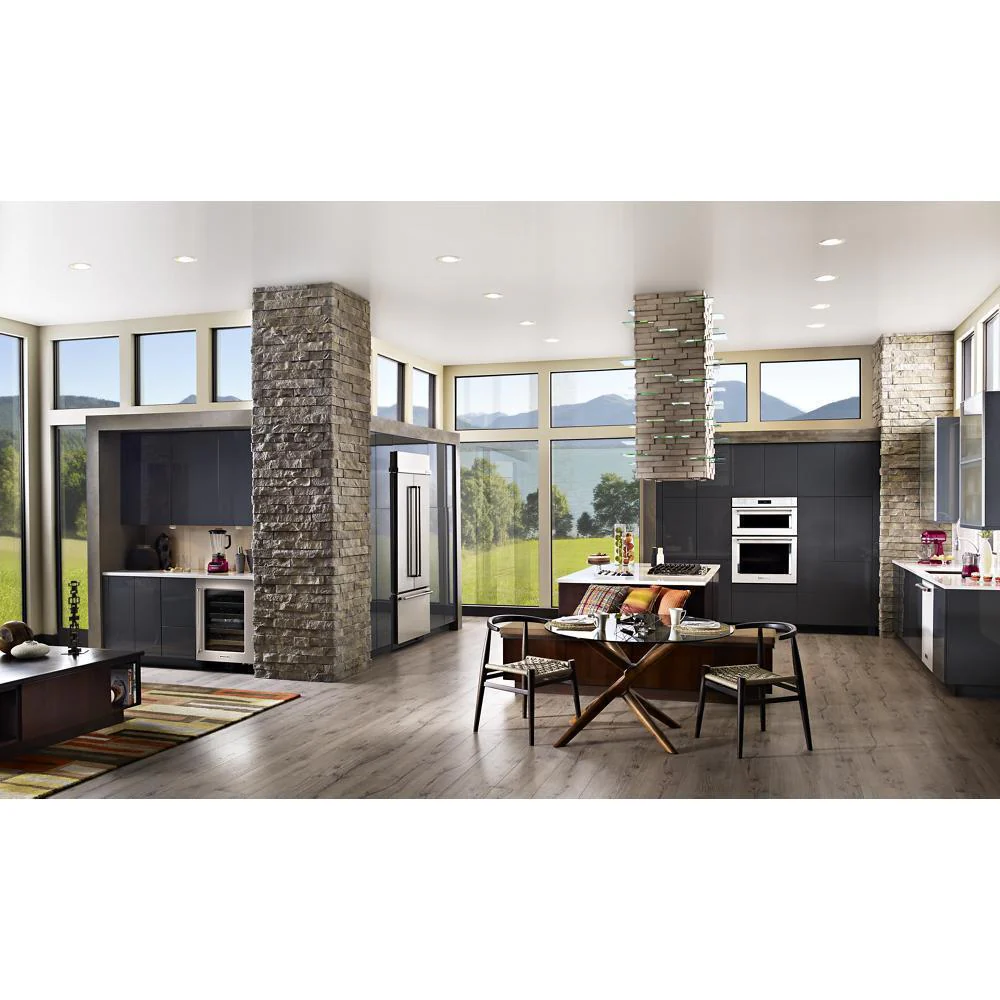 Kitchenaid KOCE500EWH 30" Combination Wall Oven with Even-Heat™ True Convection (Lower Oven) - Image 4