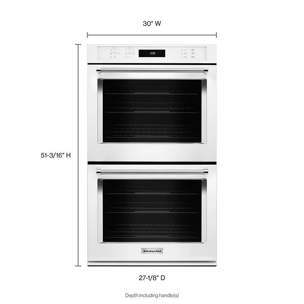 Kitchenaid 30" Double Wall Oven with Even-Heat™ True Convection - Image 2