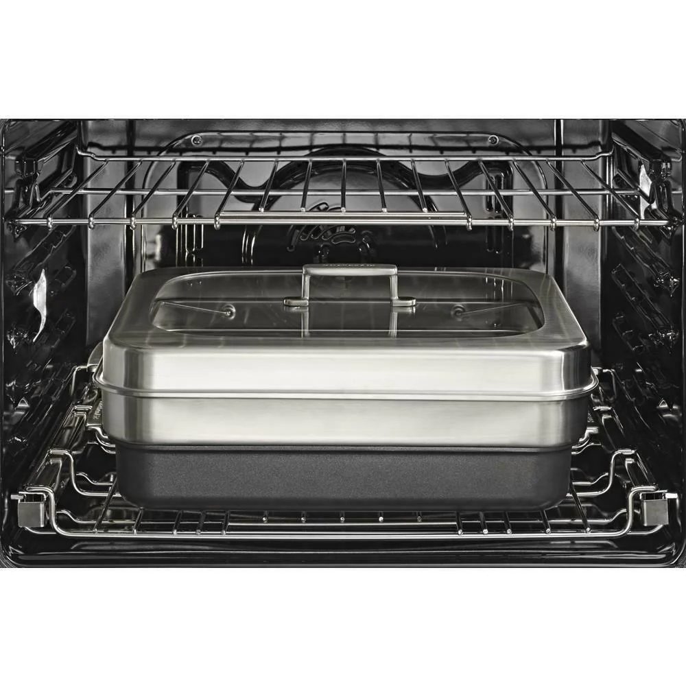 Kitchenaid KODE900HBS Smart Oven+ 30" Double Oven with Powered Attachments and PrintShield™ Finish - Image 4