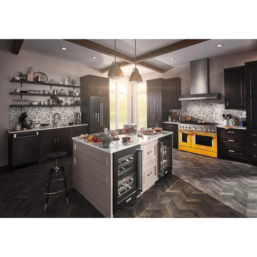 Kitchenaid KRFC704FBS 23.8 cu. ft. 36" Counter-Depth French Door Platinum Interior Refrigerator with PrintShield™ Finish - Image 46