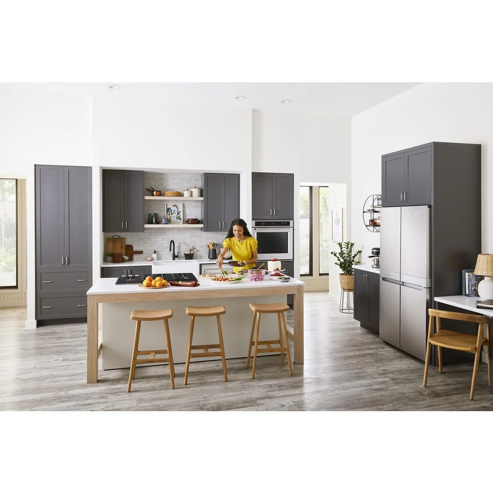 Kitchenaid KRQC506MPS 19.4 cu. ft. 36-inch wide Counter-Depth 4-Door Refrigerator with PrintShield™ Finish - Image 26