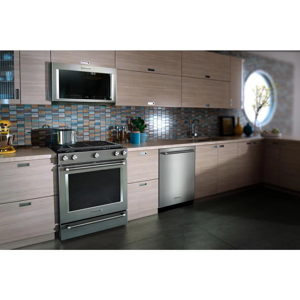 Kitchenaid KSDB900ESS 30-Inch 5-Burner Dual Fuel Convection Slide-In Range with Baking Drawer - Image 28