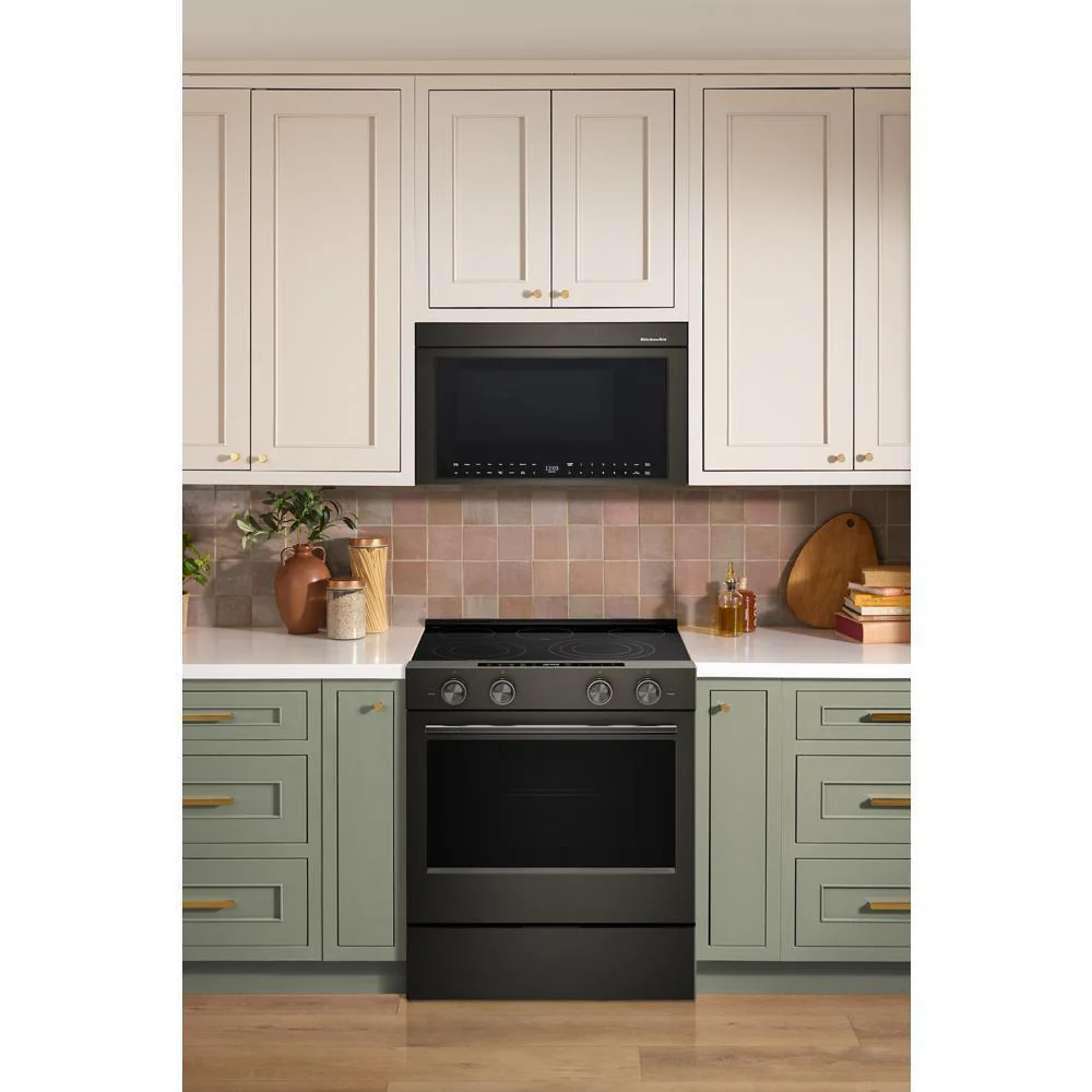 Kitchenaid KSES530SBE 5.3 Cu. Ft. Smart Slide-in Electric Range with Two Even-Heat™ Hyper Elements and Convection Cooking Modes - Image 2