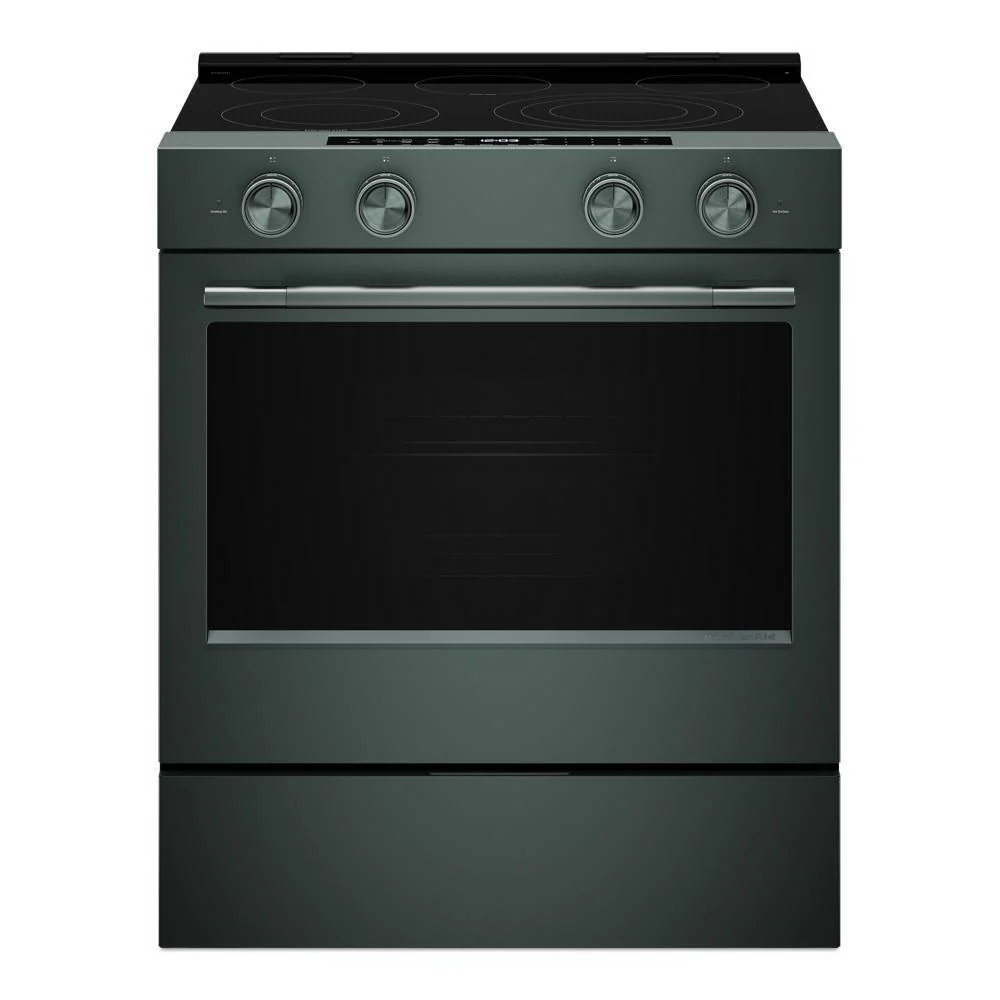 Kitchenaid KSES530SJP 5.3 Cu. Ft. Smart Slide-in Electric Range with Two Even-Heat™ Hyper Elements and Convection Cooking Modes