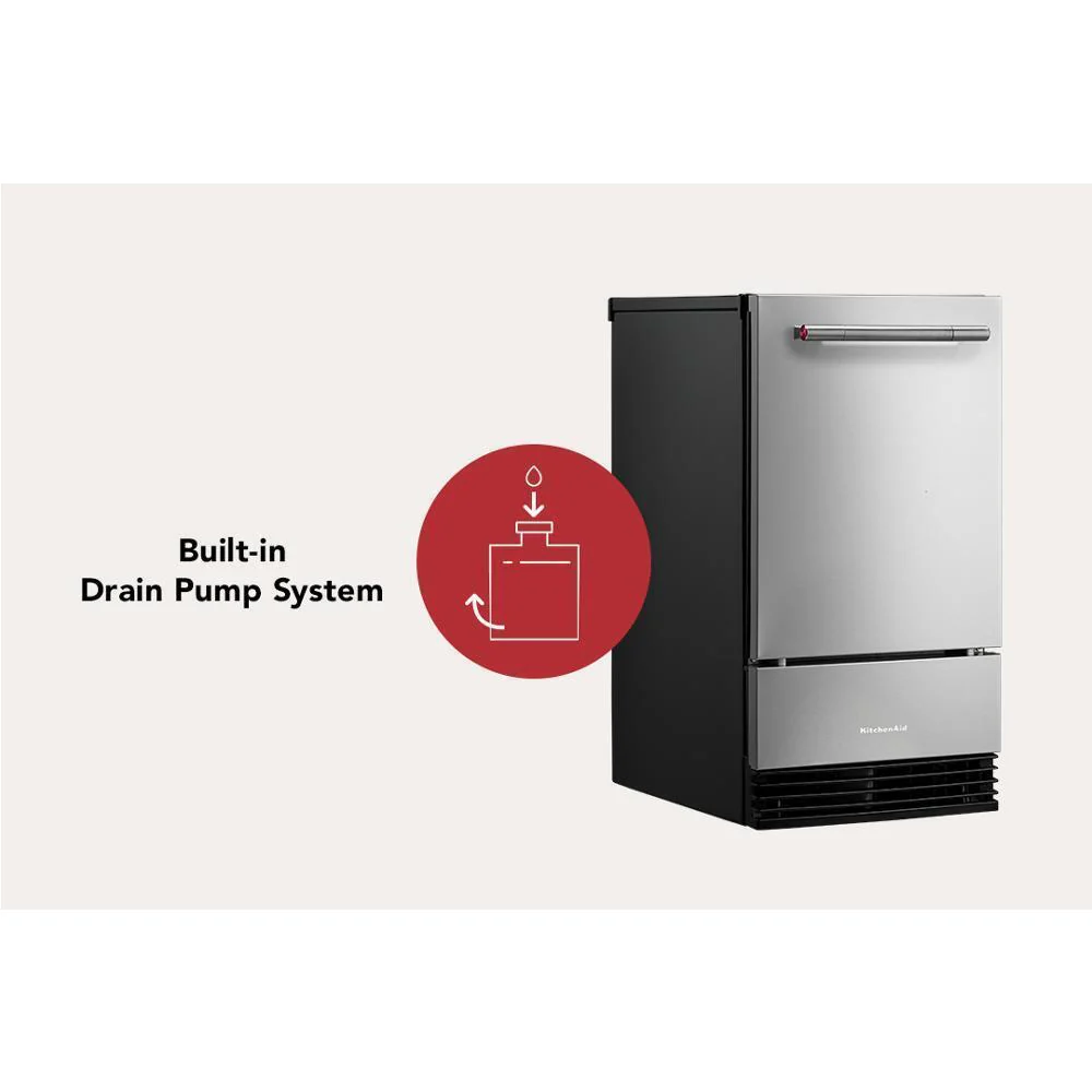 Kitchenaid KUID518SBE 18'' Automatic Ice Maker - Image 14