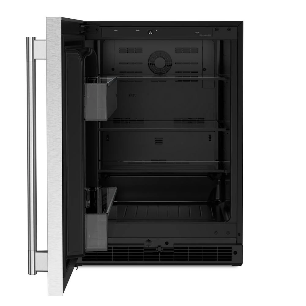 Kitchenaid KURL124SSB 24" Undercounter Refrigerator with Stainless Steel Door - Image 7
