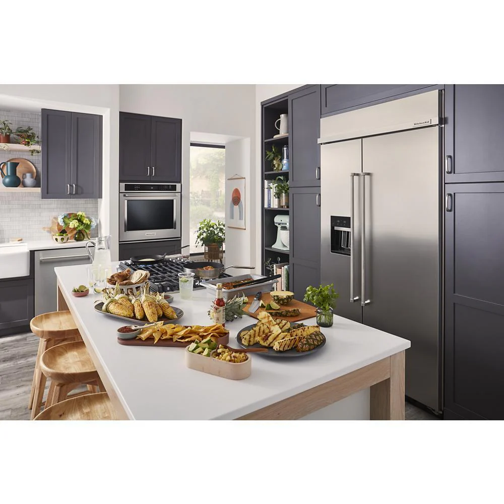 Kitchenaid KURR314KSS 24" Undercounter Refrigerator with Glass Door and Shelves with Metallic Accents - Image 15