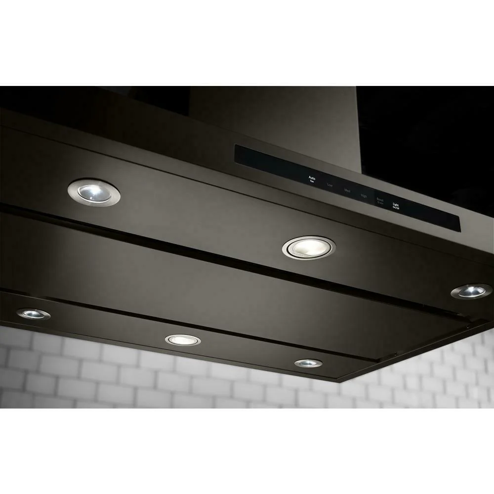 Kitchenaid KVIB606DBS 36" Island-Mount, 3-Speed Canopy Hood - Image 2