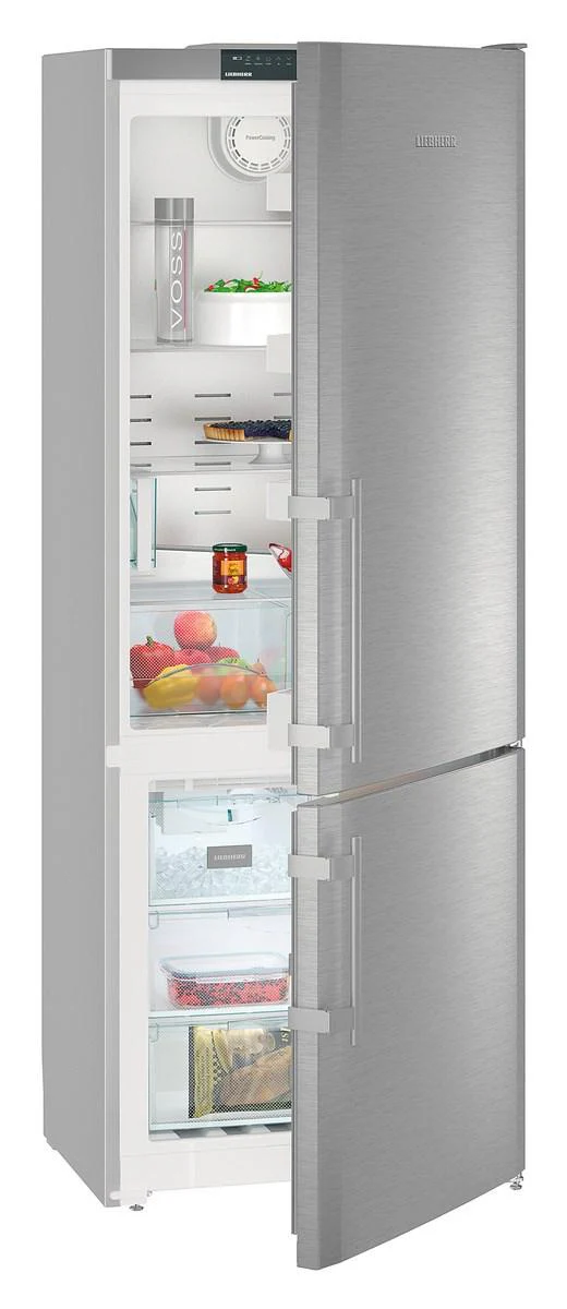 Liebherr CS1640B Freestanding Refrig/Freezer 30", Ice Maker, Grey Sides, Right Hinge