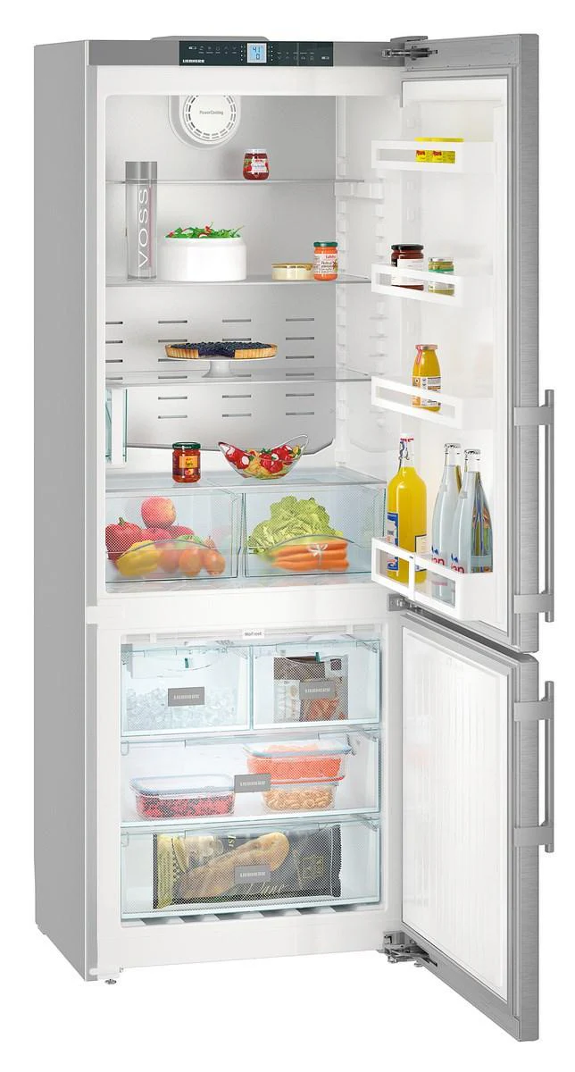 Liebherr CS1640B Freestanding Refrig/Freezer 30", Ice Maker, Grey Sides, Right Hinge - Image 2