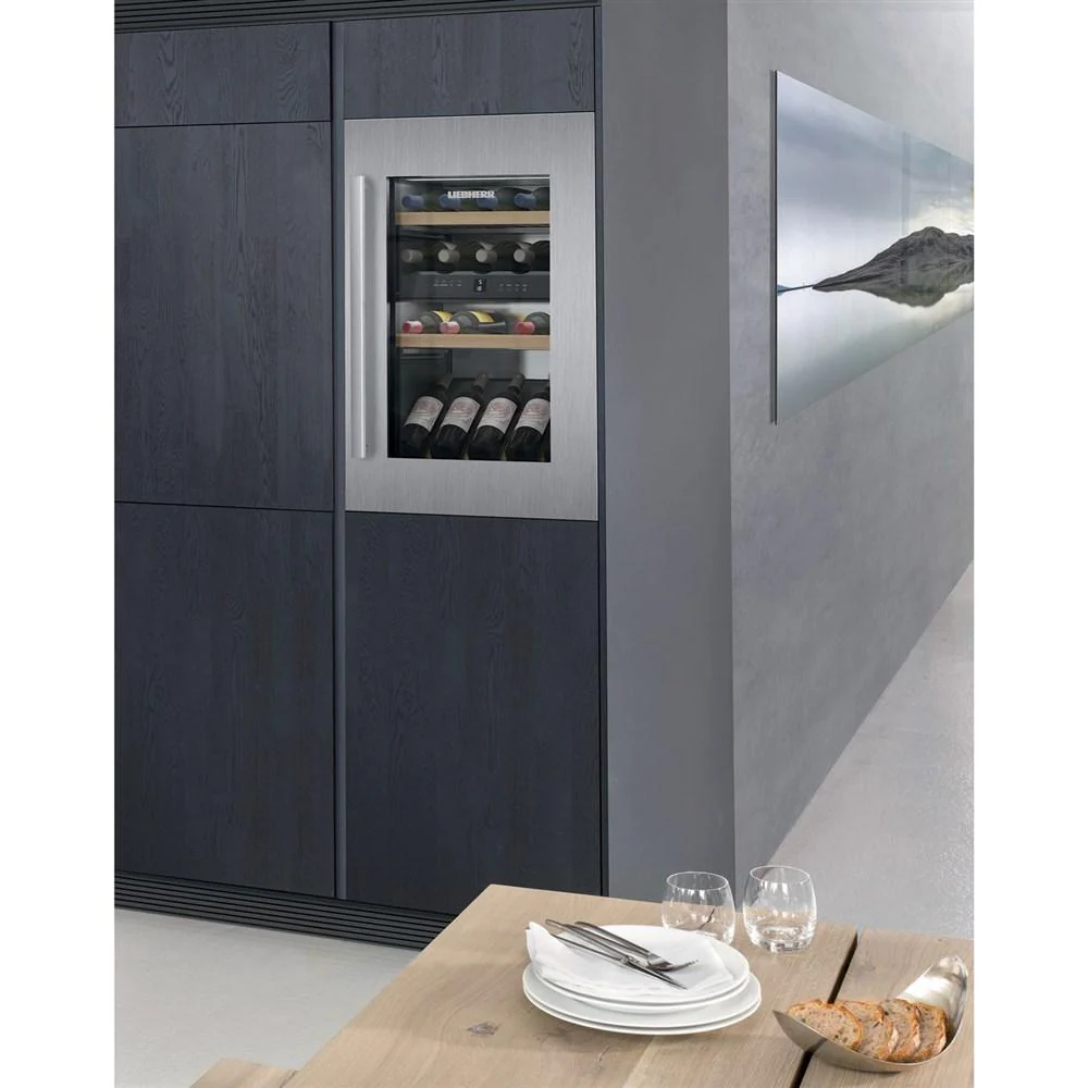 Liebherr HW3000 24" Fully Integrated Panel Ready 30 Bottle 2 Zone Wine - Image 10