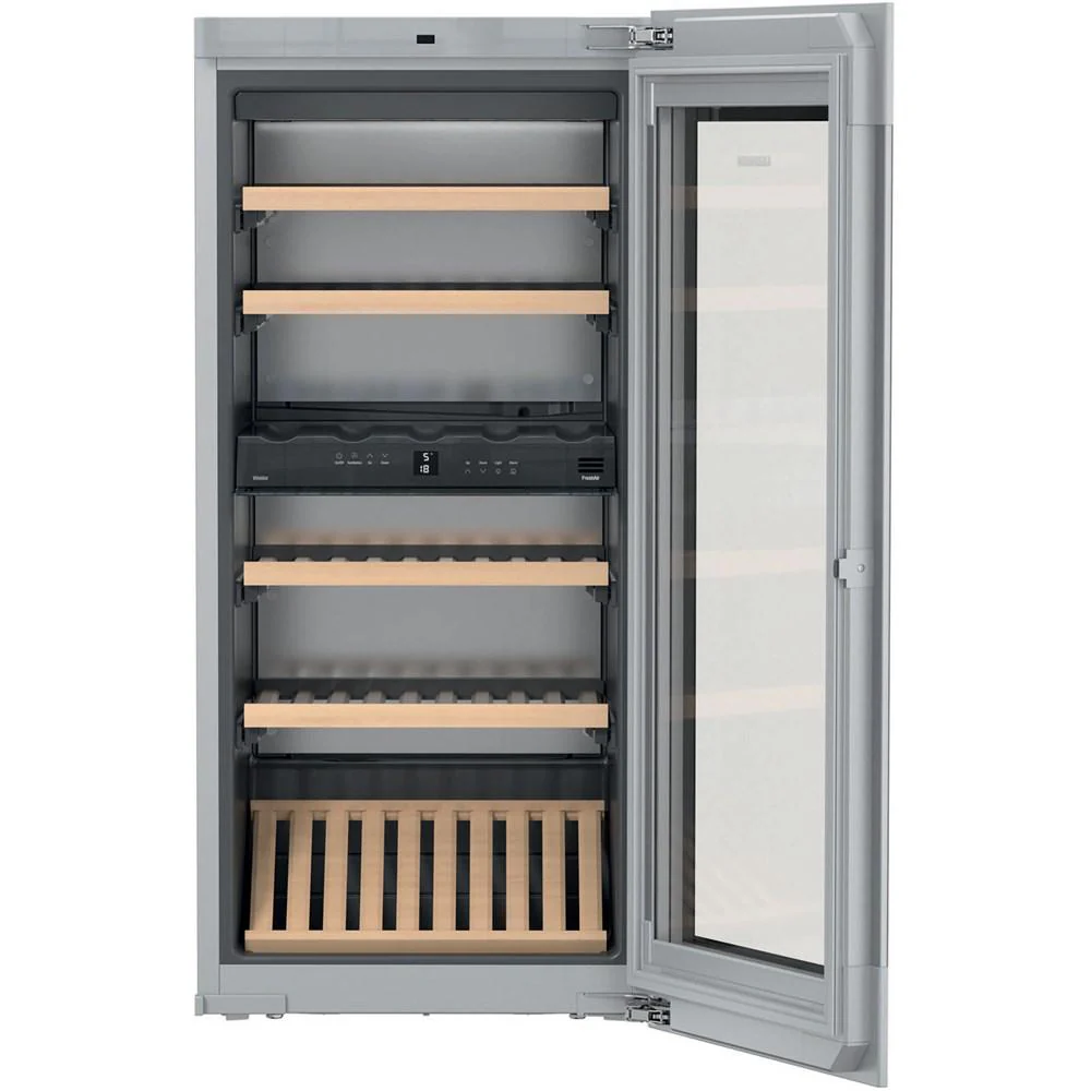 Liebherr HWGB5100 24" Fully Integrated Black Glass Door Tip Open 51 Bottles 2 Zone Wine - Image 4