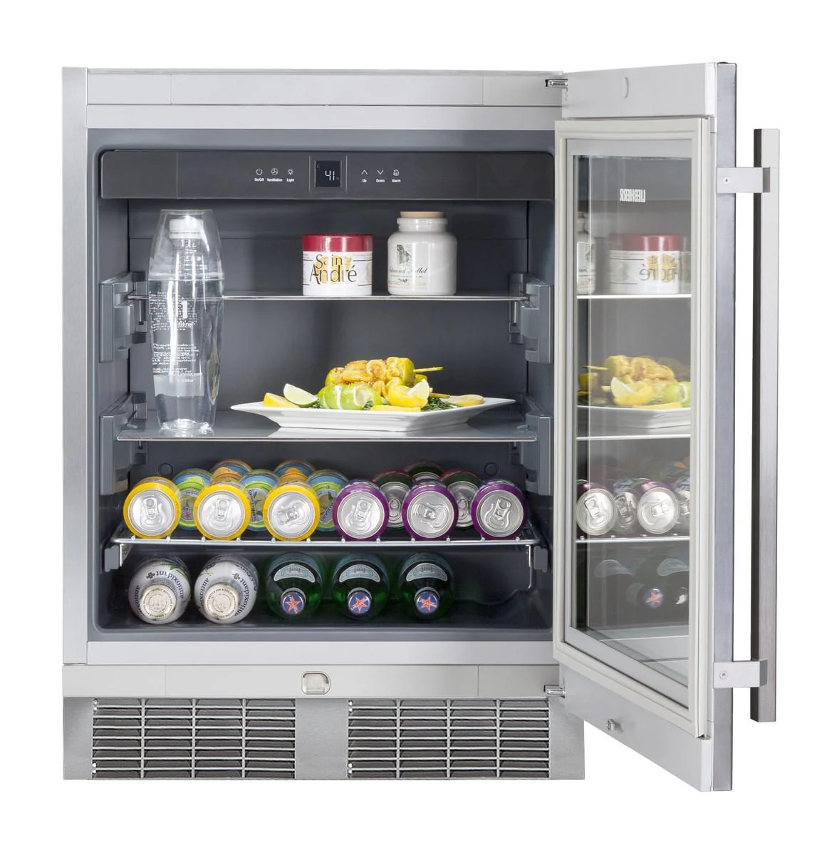 Liebherr RU510 Undercounter Beverage Center 24", Lock, Reversible Door