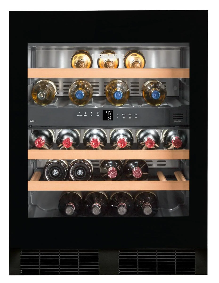 Liebherr WUGB3400 Undercounter Wine Cabinet, 24", Lock, 2 Zone, Reversible Door - Image 2