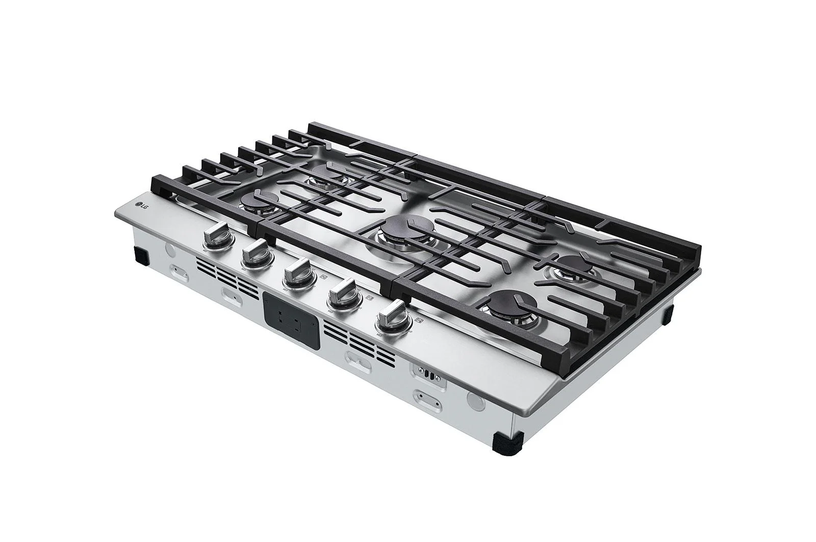 Lg CBGJ3623S 36 Inch Gas Cooktop with UltraHeat™ 20K BTU Burner - Image 4