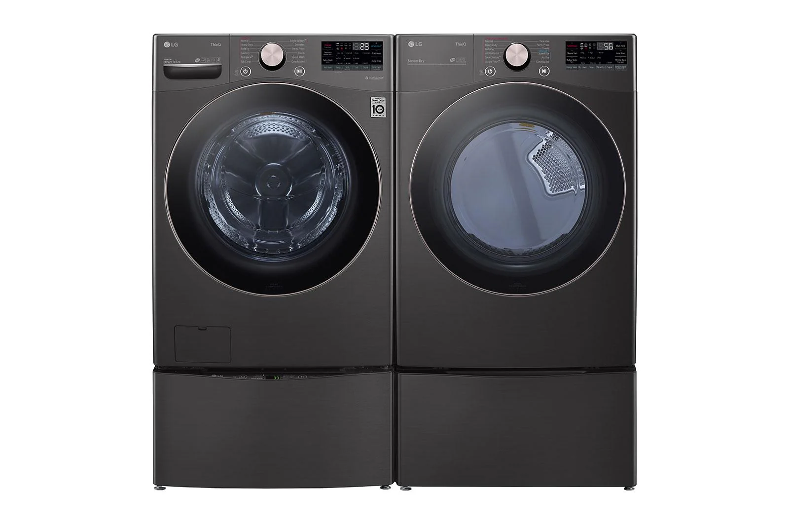 Lg DLEX4000B 7.4 cu. ft. Ultra Large Capacity Smart Wi-Fi Enabled Front Load Electric Dryer with TurboSteam™ and Built-In Intelligence - Image 11