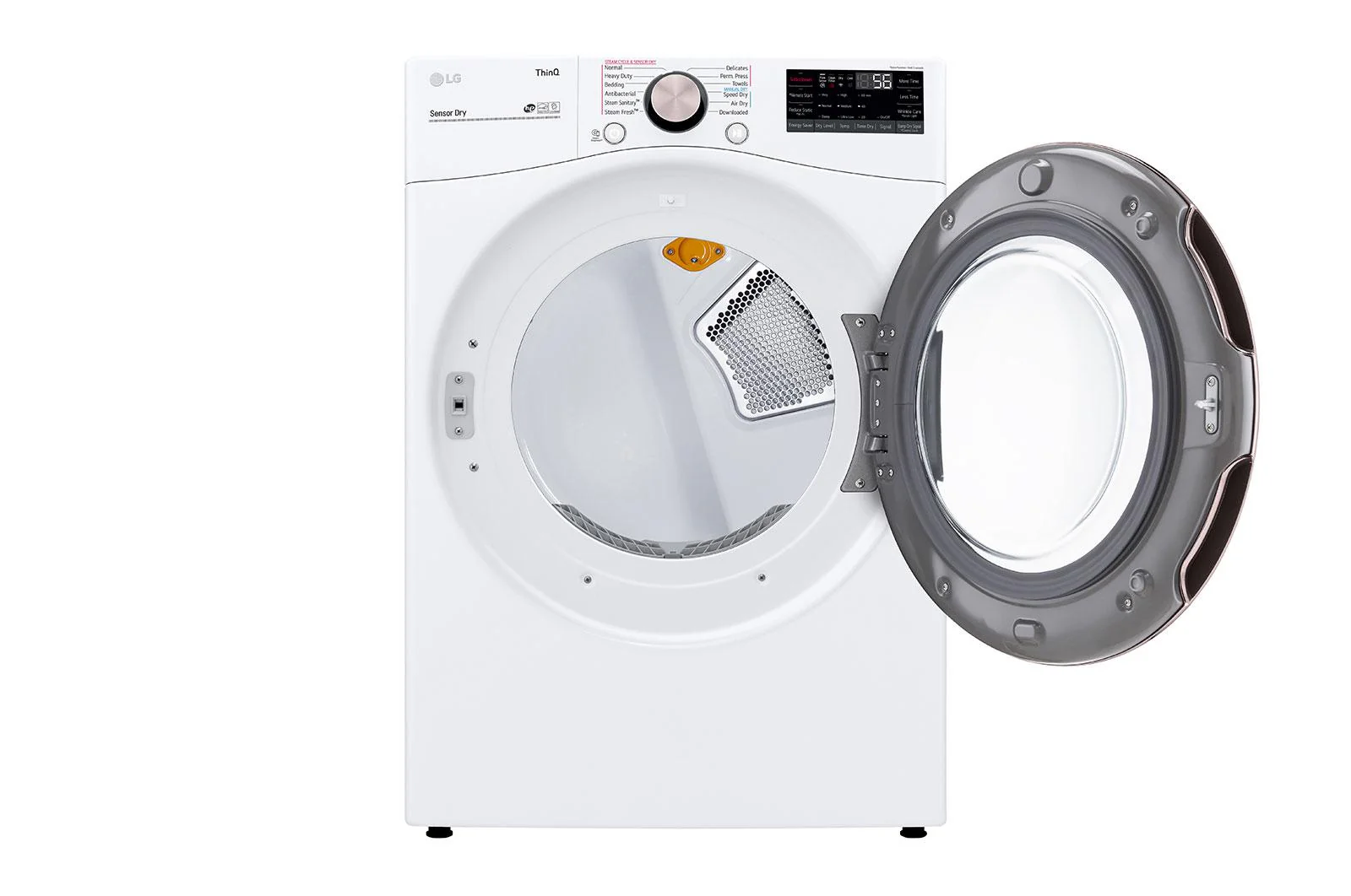 Lg DLEX4000W 7.4 cu. ft. Large Capacity Front Load Electric Dryer - White - Image 6