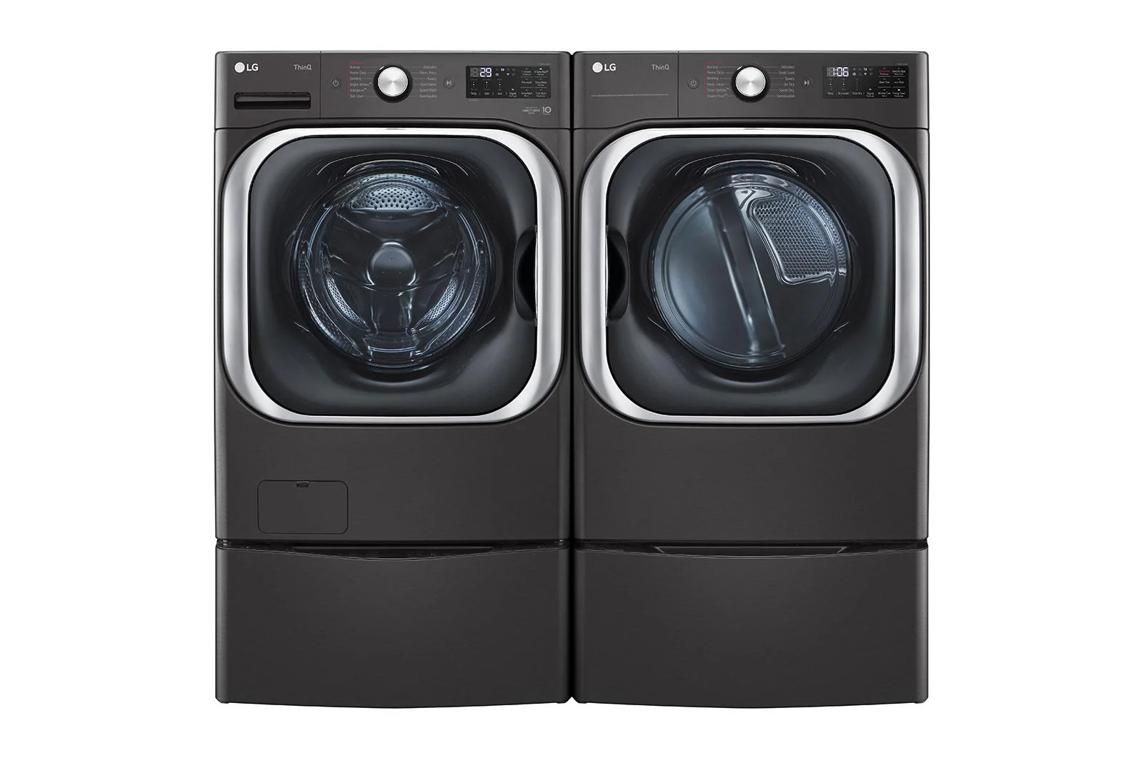 Lg DLEX8900B 9.0 cu. ft. Mega Capacity Smart Wi-Fi Enabled Front Load Electric Dryer with TurboSteam™ and Built-In Intelligence - Image 10