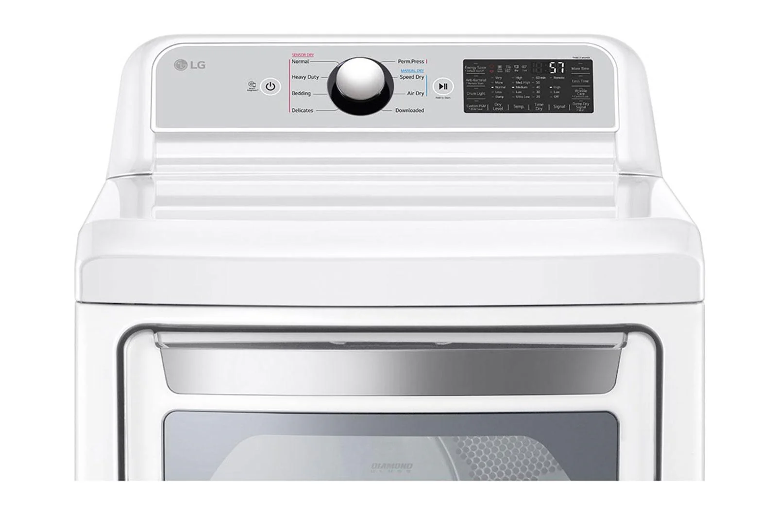 Lg 7.3 cu. ft. Ultra Large Capacity Smart wi-fi Enabled Rear Control Gas Dryer with EasyLoad™ Door - Image 6