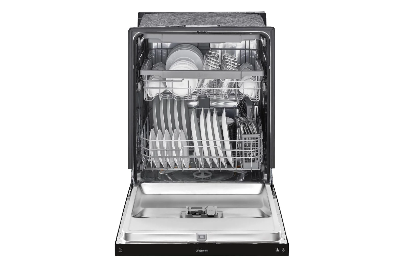 Lg LDFN4542S 24 Inch Wide QuadWash™ Front Control Dishwasher - Stainless Steel - Image 11