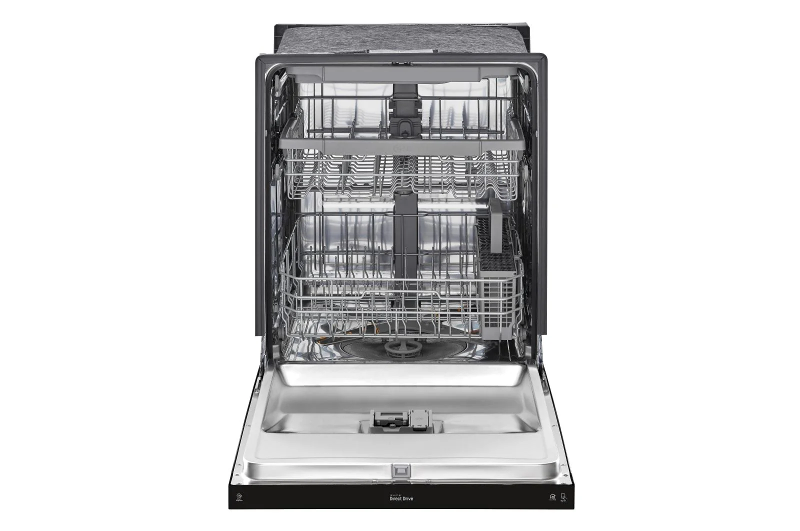 Lg LDFN4542S 24 Inch Wide QuadWash™ Front Control Dishwasher - Stainless Steel - Image 12