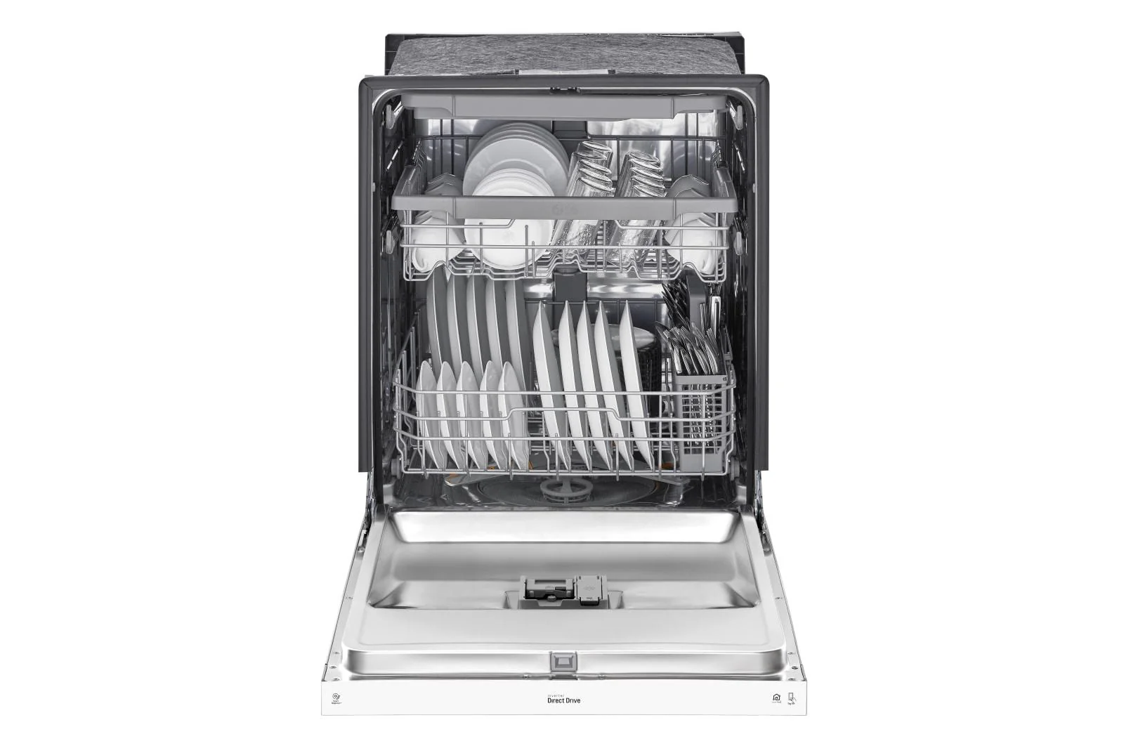 Lg LDFN4542W Front Control Dishwasher with QuadWash™ and 3rd Rack - Image 5