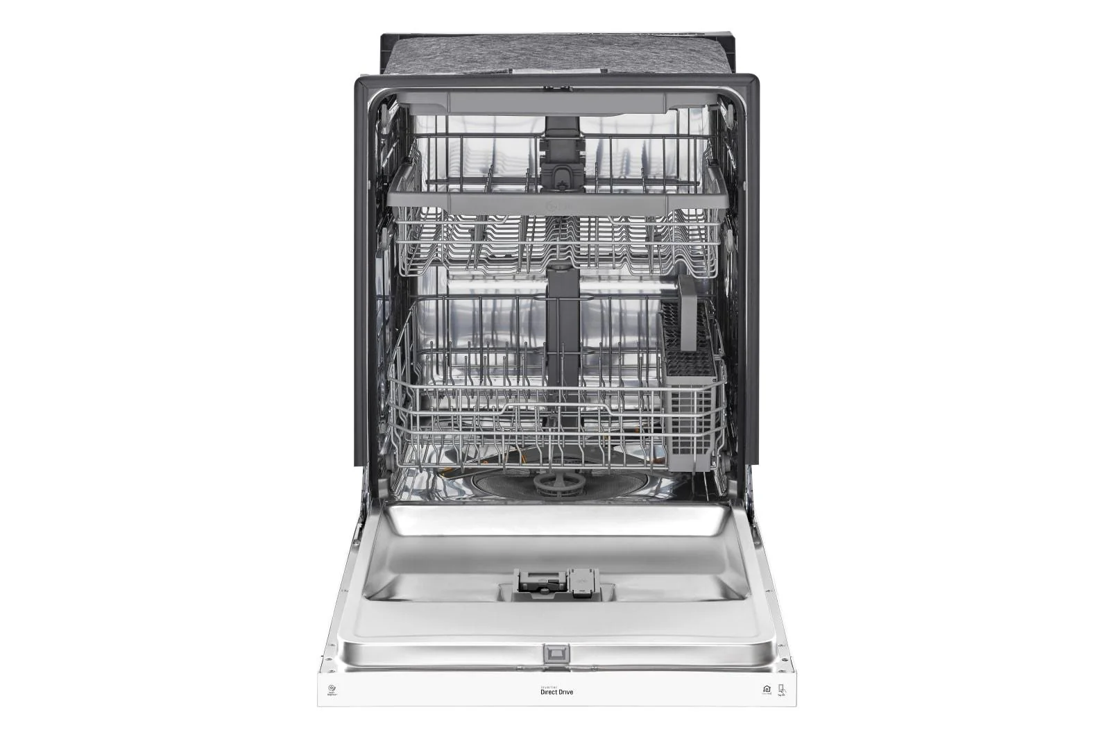 Lg LDFN4542W Front Control Dishwasher with QuadWash™ and 3rd Rack - Image 6