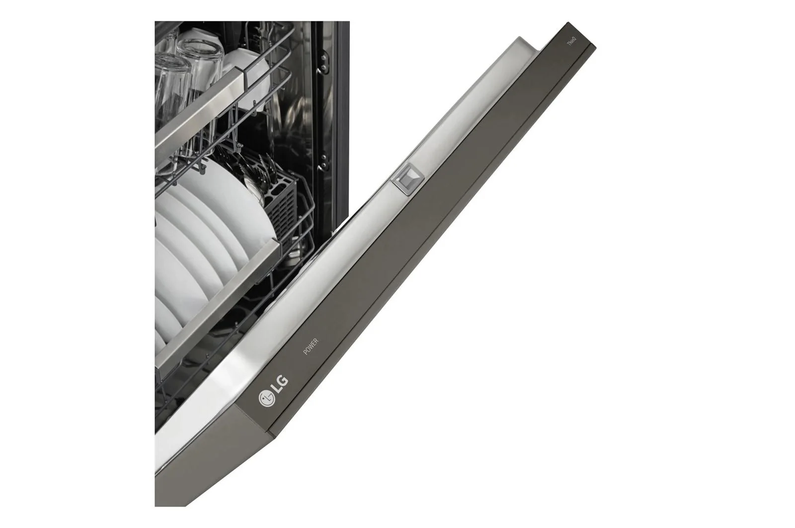 Lg LDNPH753D Smart FlushFit™ Top Control Dishwasher with 1-Hour Wash & Dry, QuadWash® Pro, TrueSteam® and Dynamic Heat Dry™ w/AutoVent Dry™ - Image 8