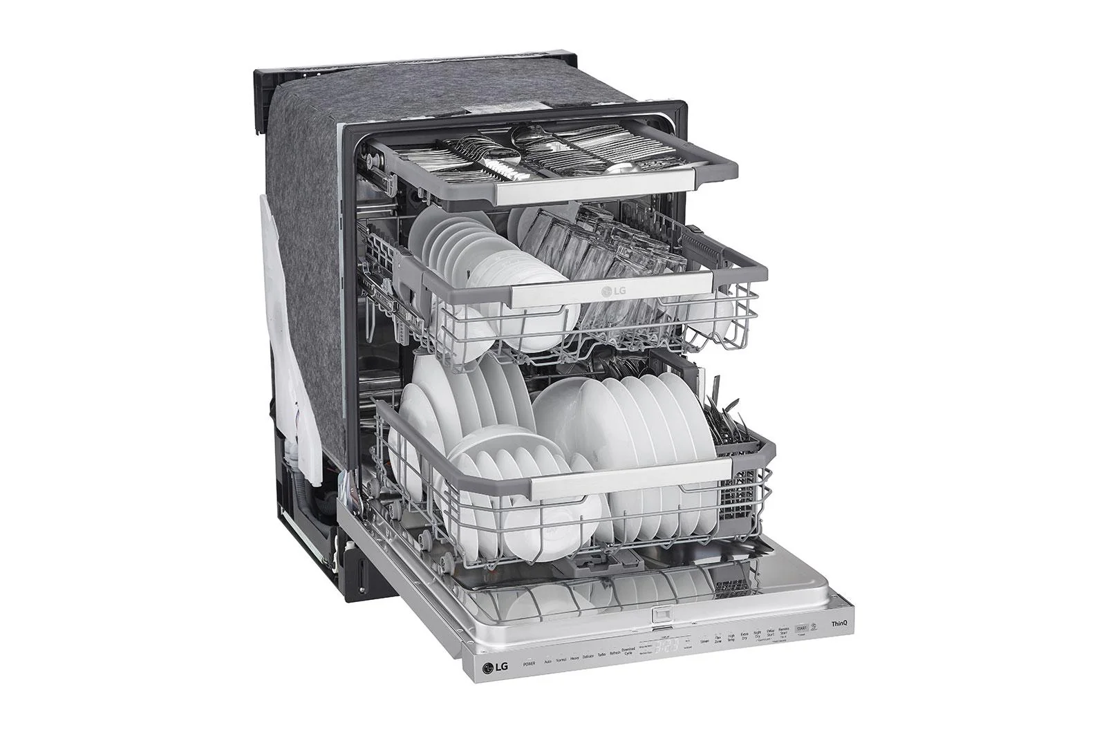 Lg LDPS6762S Smart Top Control Dishwasher with QuadWash® Pro, TrueSteam® and Dynamic Dry® - Image 3