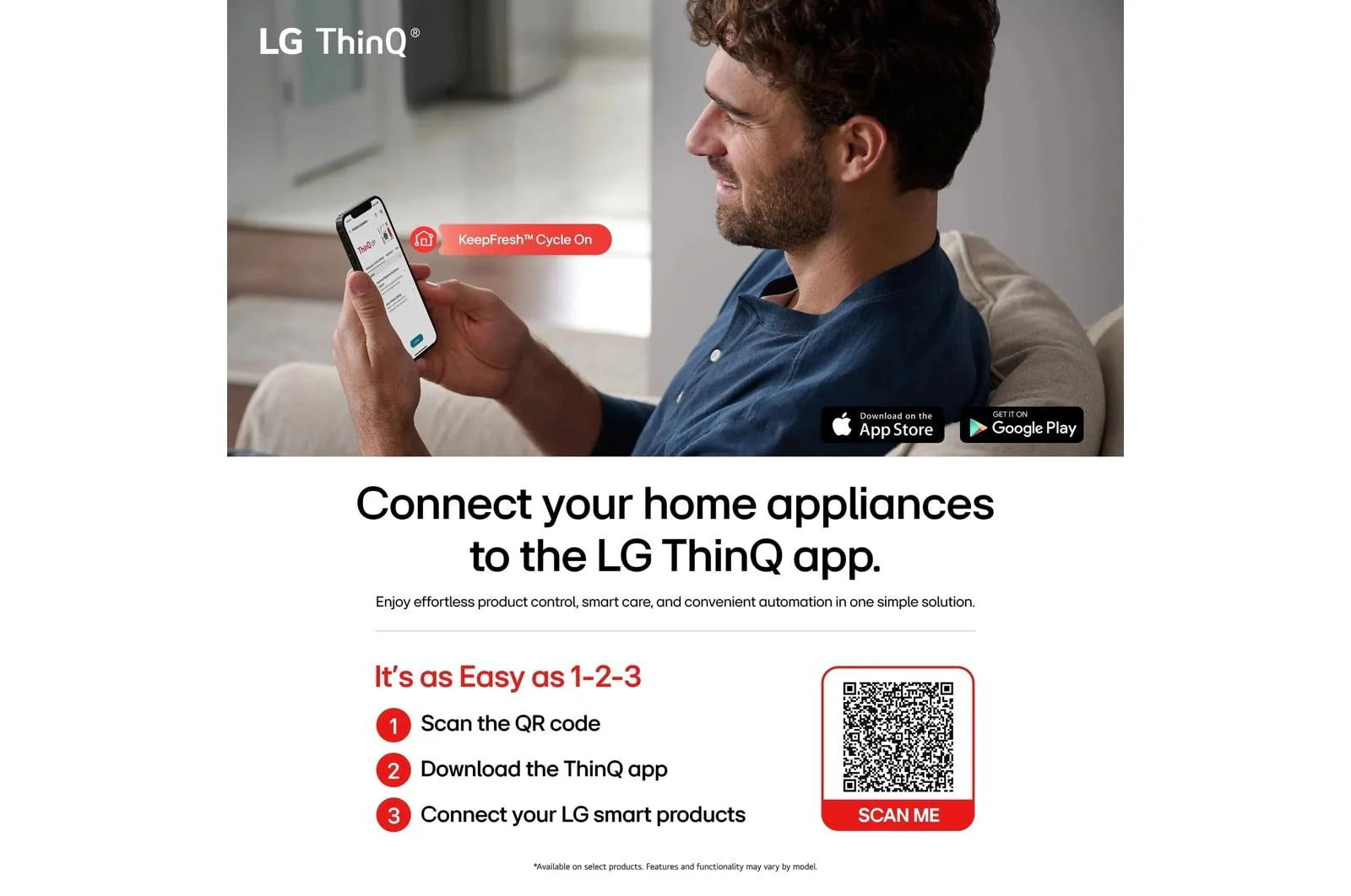 Lg LF25H6330D 25 cu. ft. 3-Door French Door Refrigerator with NEW Hybrid Handle Design and External Ice and Water Dispenser - Image 13
