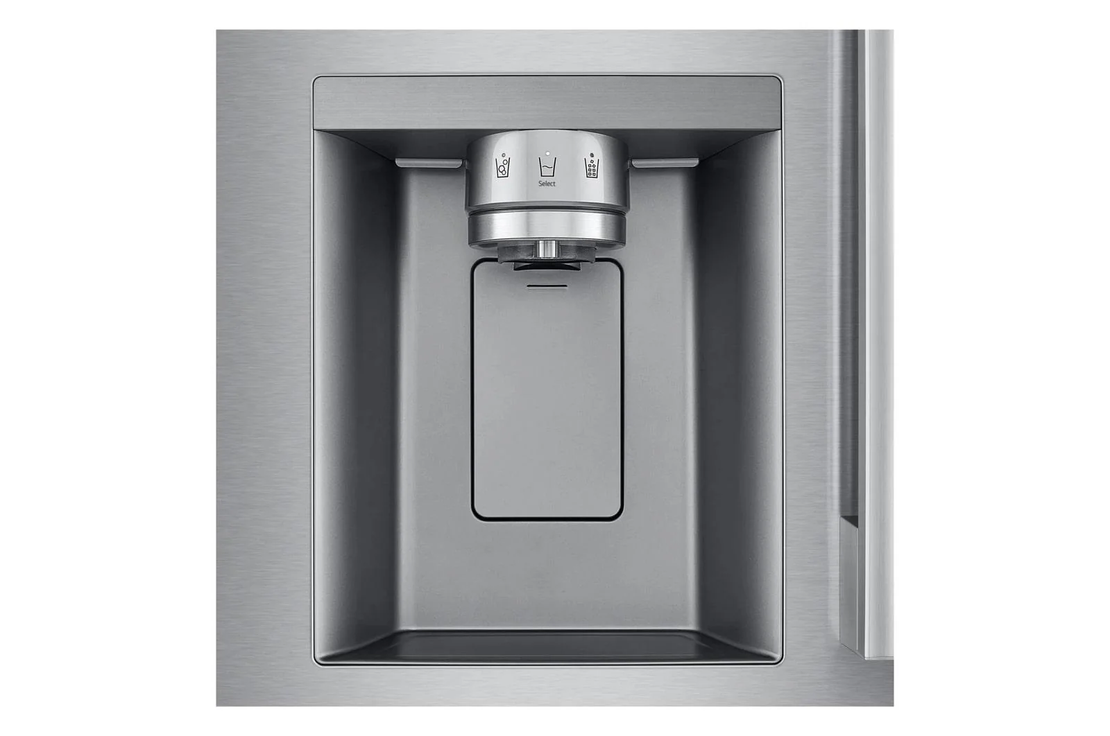 Lg LF25H6330S 25 cu. ft. Standard-Depth MAX™ 3-Door French Door Refrigerator with External Ice and Water Dispenser - Image 8