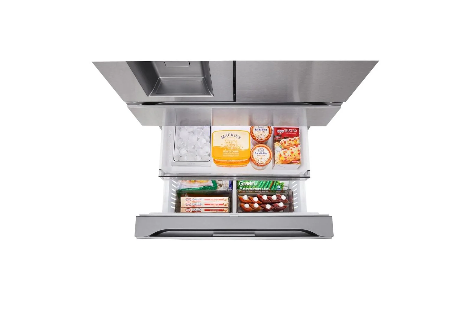 Lg LF29S9730S 29 cu. ft. Standard-Depth MAX™ 4-Door French Door Refrigerator with Mini Craft Ice™ and Full-Convert Drawer™ - Image 16