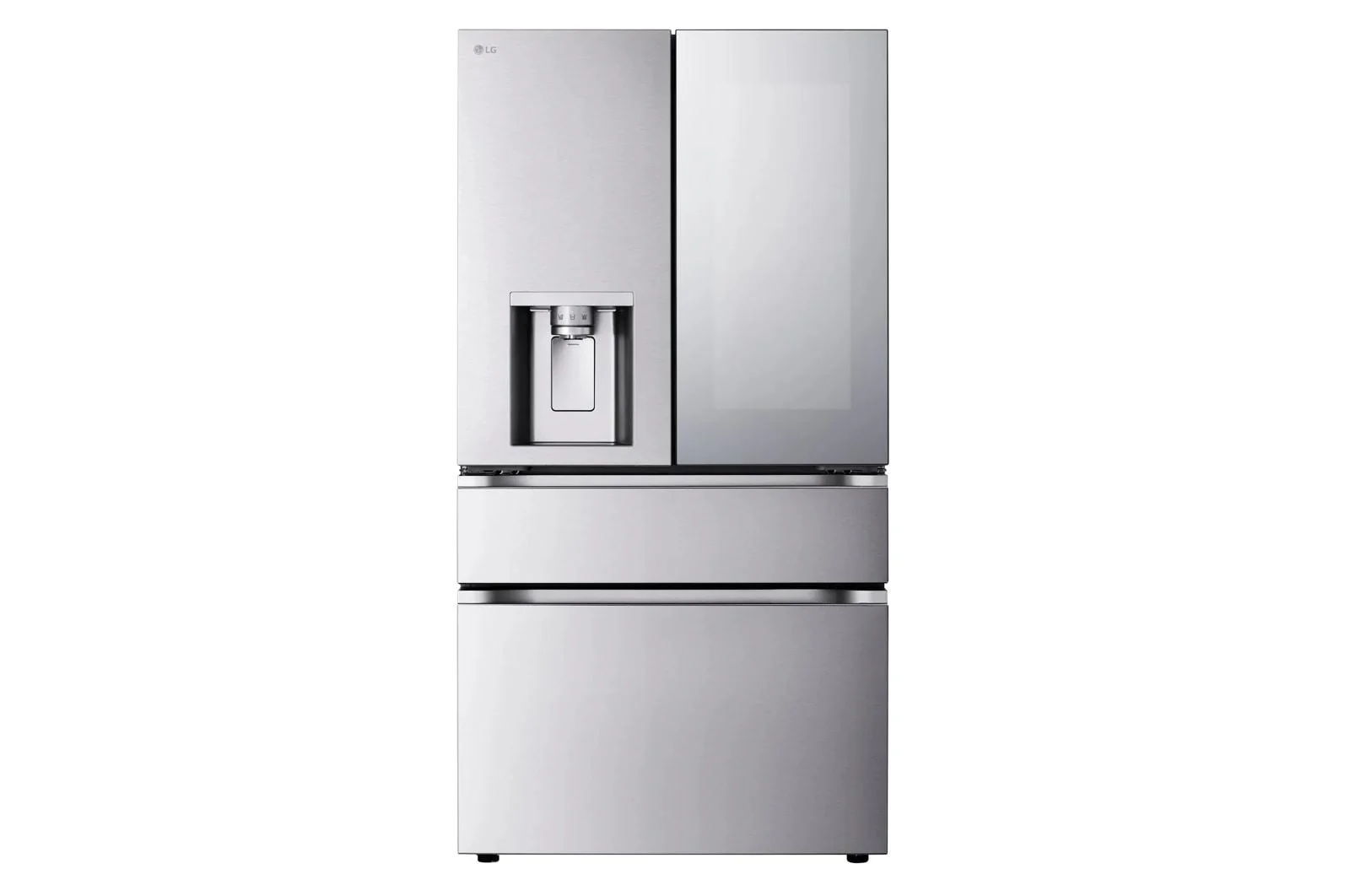 Lg LF29S9775S 29 cu. ft. Standard-Depth MAX™ 4-Door French Door Refrigerator with Mirror InstaView® MyColor™ and Mini Craft Ice™ - Image 10